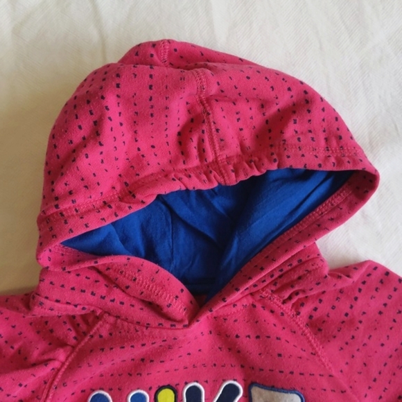 nike pink logo hoodie sweatshirt 3T toddler girls - Picture 8 of 8